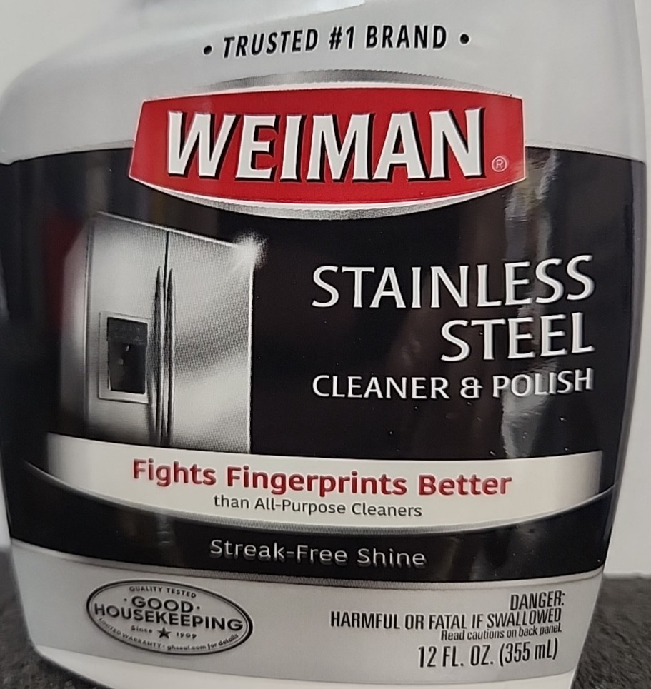 Weiman Stainless Steel CLEANER & POLISH 12 fl oz/All-Purpose cleaners