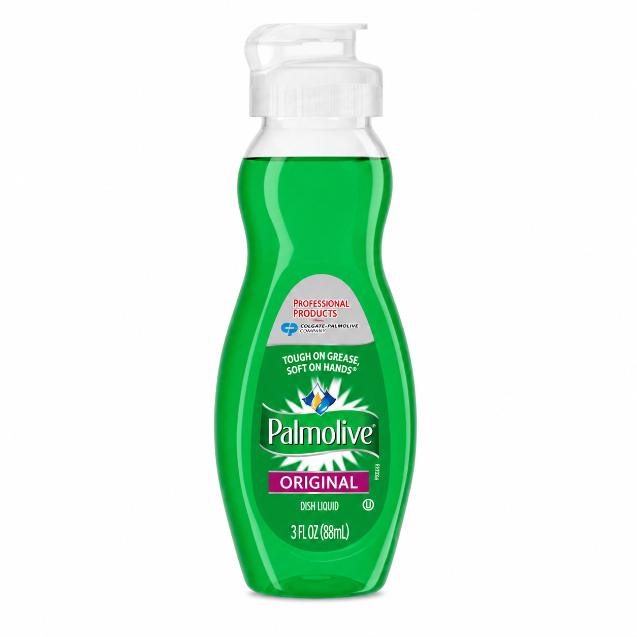 Palmolive Original Liquid Dish Soap 3Fl Oz Travel size bottles Pack of 2