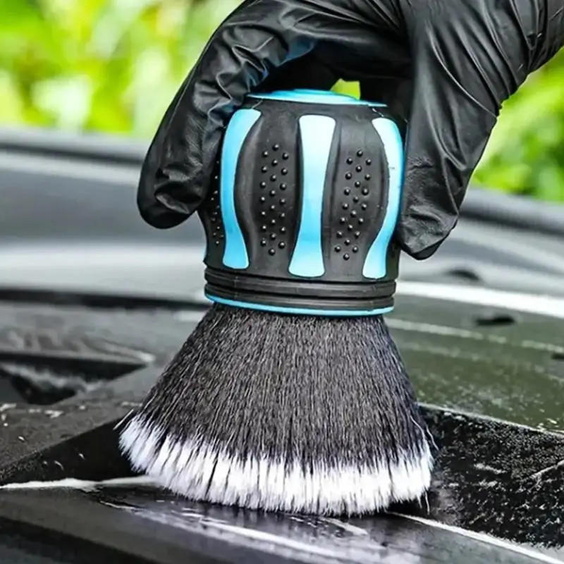 1Pc Small Multi-Purpose Detailing Brush Soft Bristles For Dusting Or