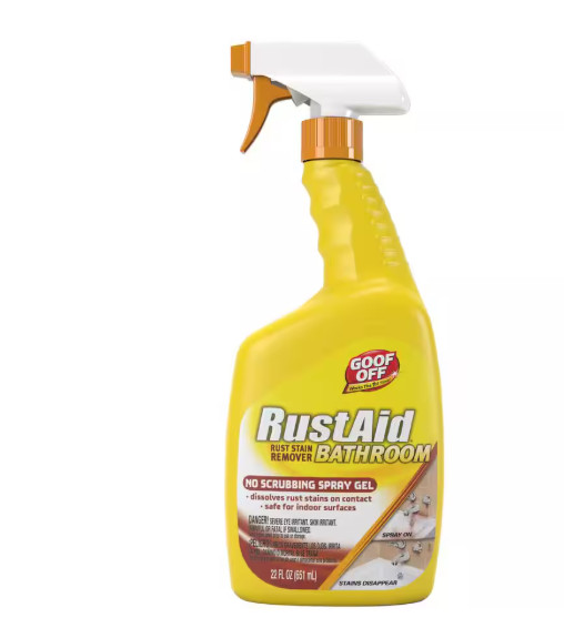 Goof Off 22 oz. Bathroom Rust Stain Remover Spray