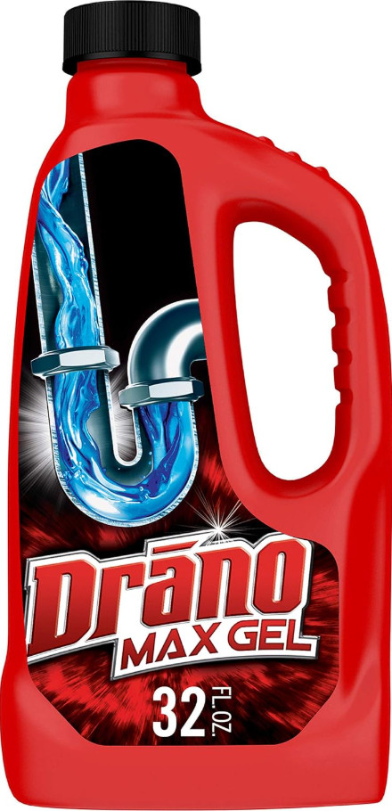 Drano Max Gel Drain Clog Remover and Cleaner for Shower or Sink Drains