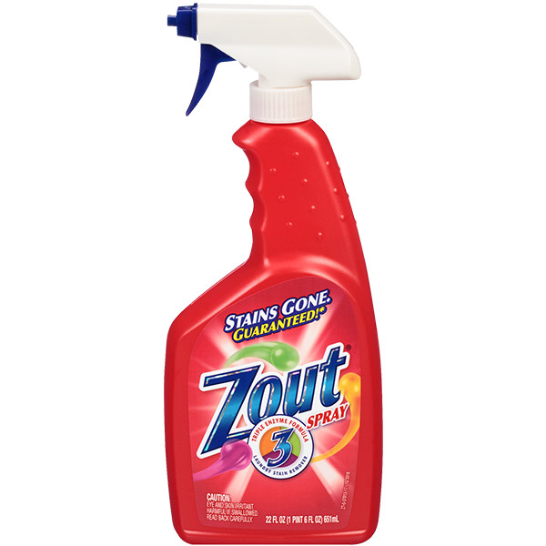 Zout Stain Remover – Effective on Tough and Set-In Stains – 22oz