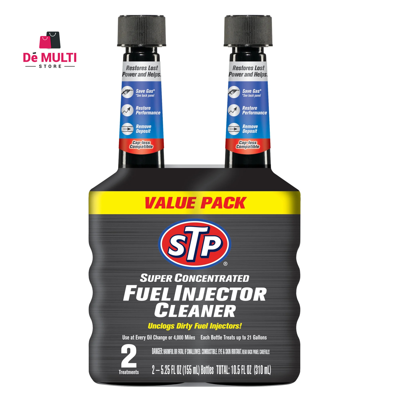 Super Concentrated Fuel Injector Cleaner – 5.25 FL OZ (2 Count)