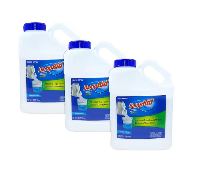 7.5 Lbs. Fragrance Free Super Refill Moisture Absorber (3-Pack)