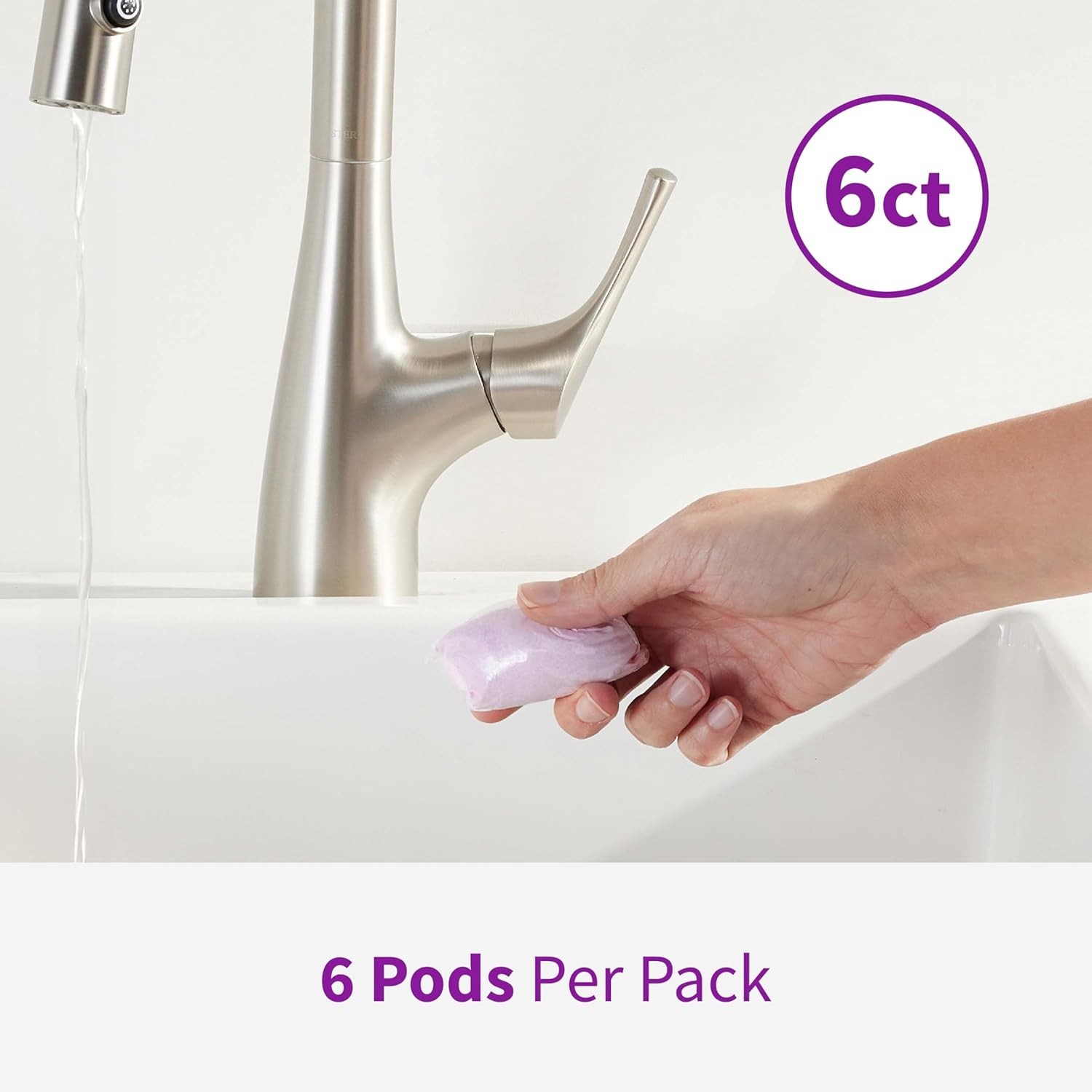 Rejuvenate Disposal Cleaner, 6 Pods, Lavender-Scented Disposal and Pipe Cleaner