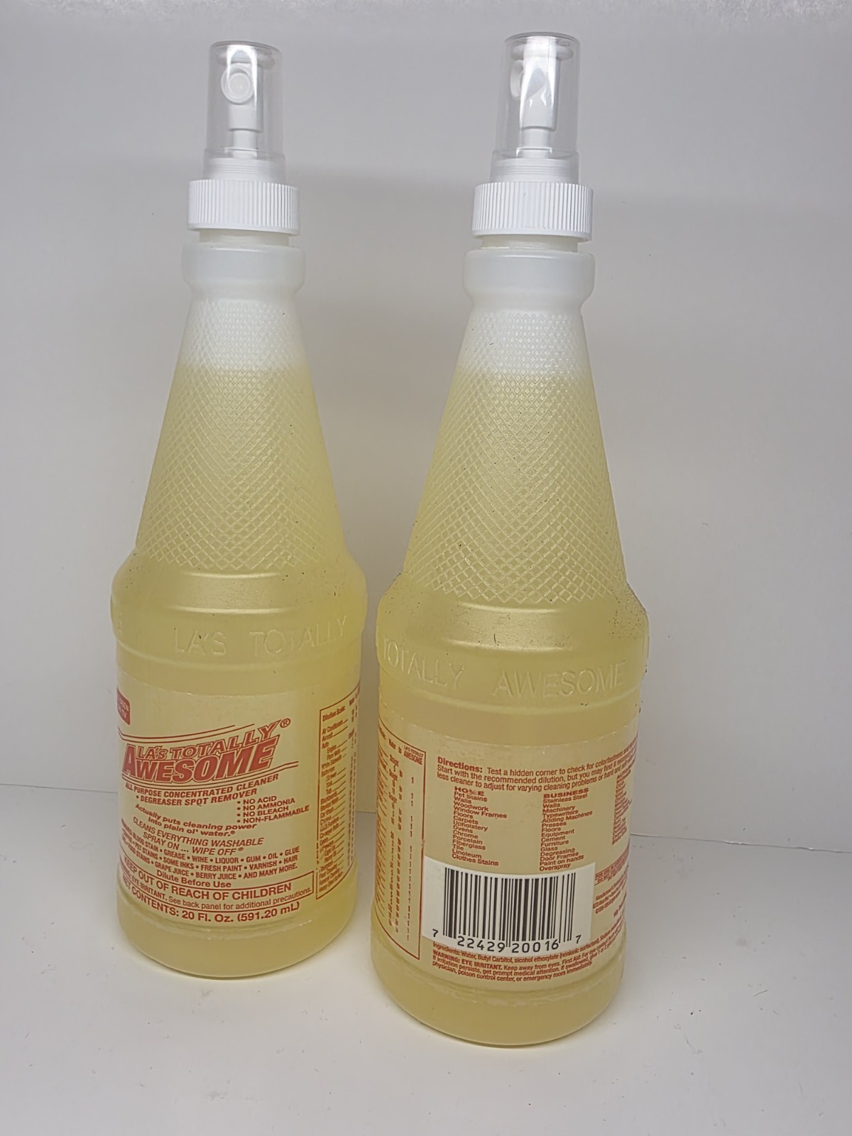 LA’s Totally Awesome All Purpose Cleaner Degreaser Spot Remover 20 fl oz Spray