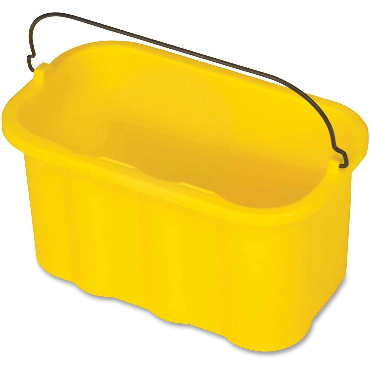 10 Quart Sanitizing Cleaning Caddy Supplies Organizer Yellow Housekeeping Cart A