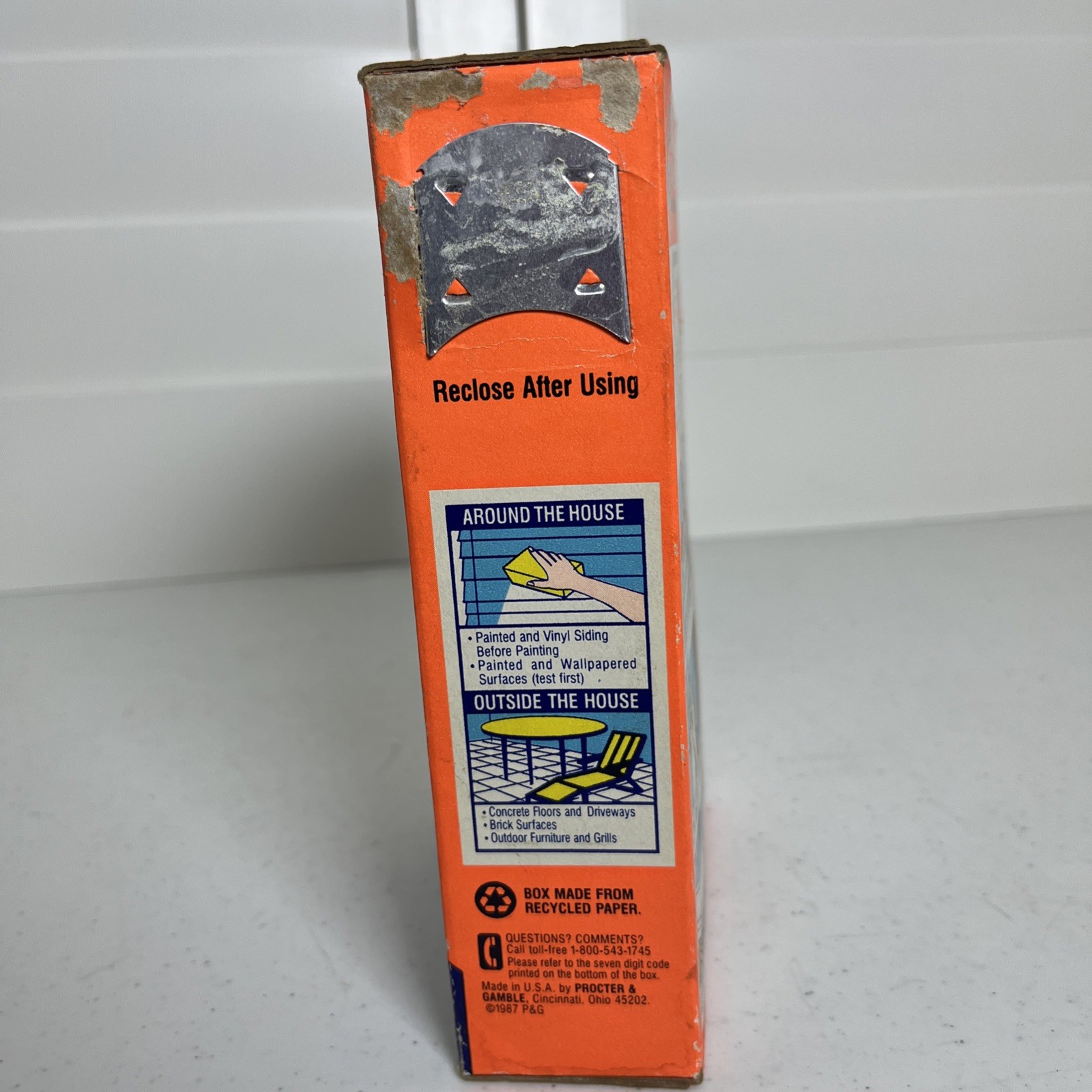 1987 Spic and Span Multi-Purpose Cleaner Concentrated Powder Guessing 4 oz Left