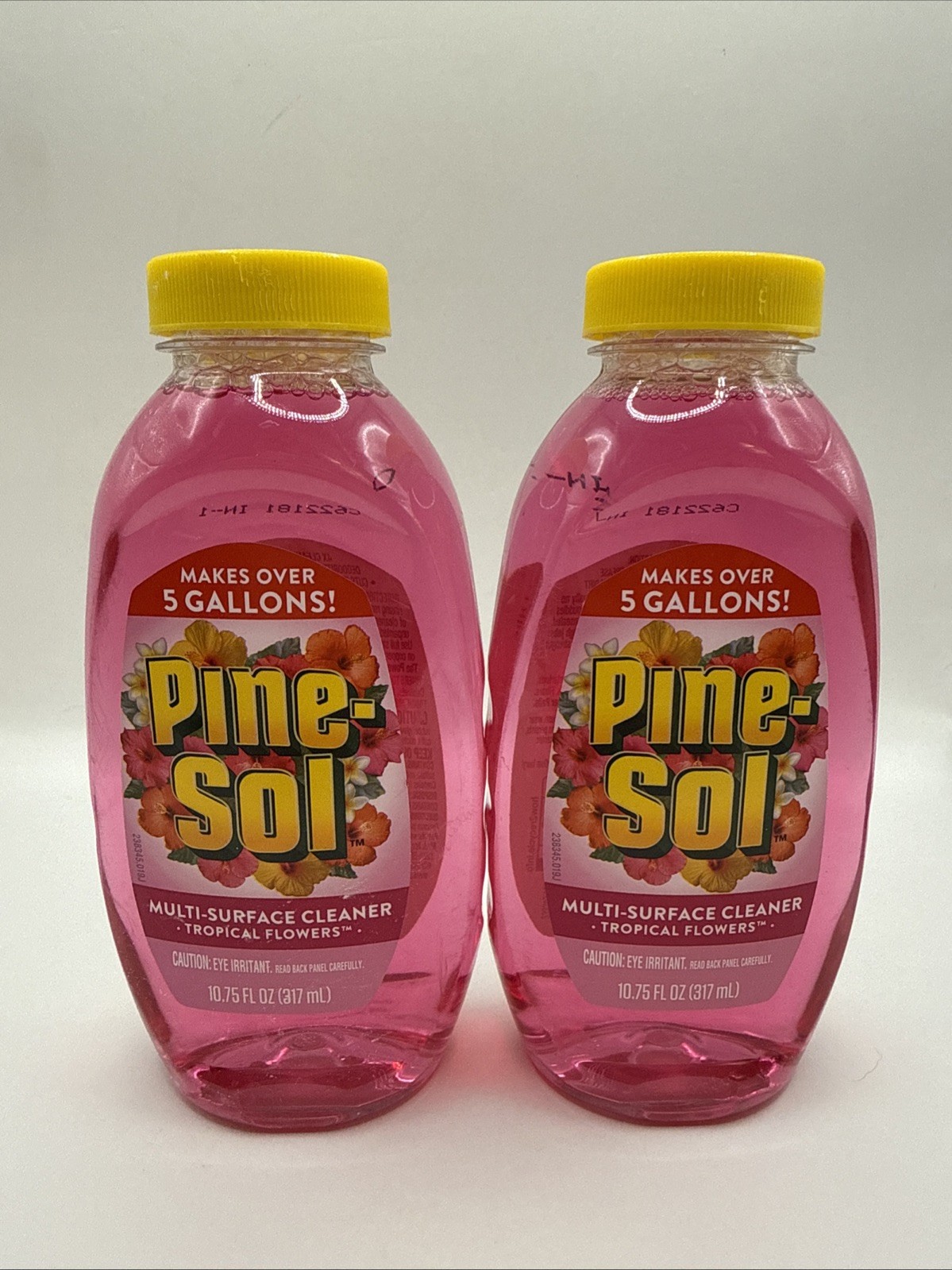 Pine-Sol Multi-Surface Cleaner – Tropical Flowers, 10.75 Fl Oz (2-Pack, 21.5 oz)