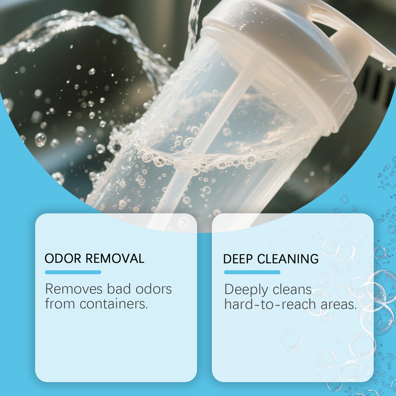 Water Bottle Cleaning Tablets 12pack Chlorinefree And Odorless Cleaner—