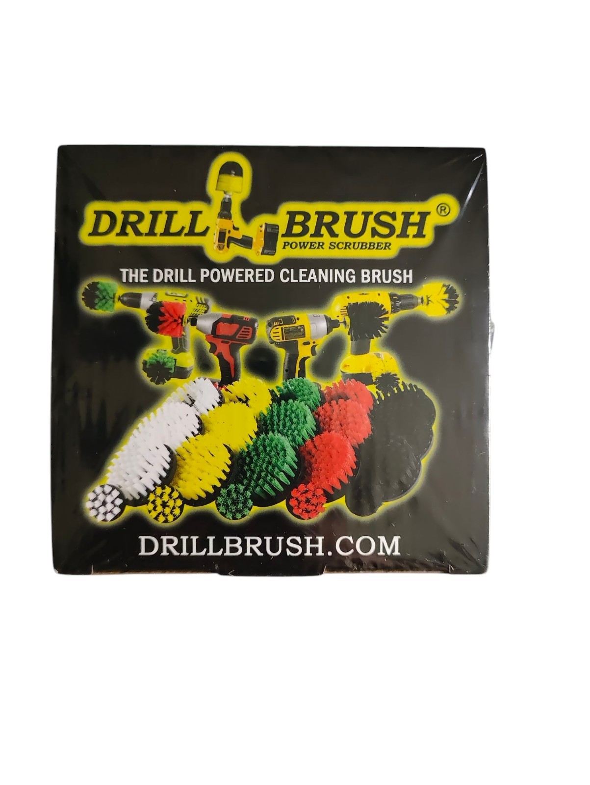 Drill Brush Attachment Bathroom Surfaces Tub Shower Tile And Grout All Purpose