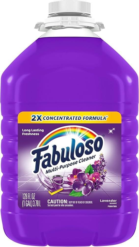 Fabuloso Multi Surface All Purpose Floor Cleaner Lavender Scent 128 fl oz