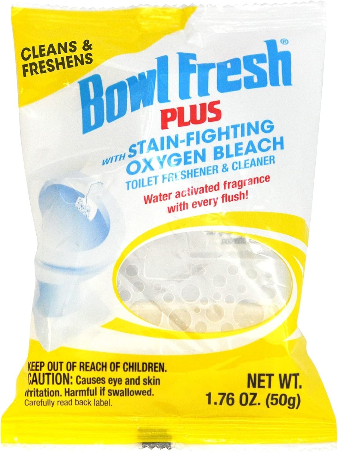 Bowl Fresh Plus Toilet Cleaner and Deodorizer, Pleasantly Scented Water…