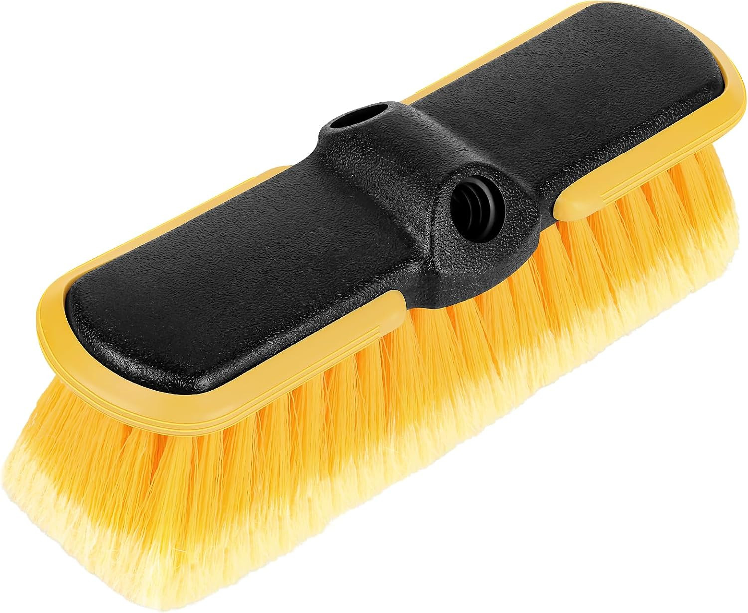 10 Inch Car Wash Brush Head, Scrub Brush Attachment for Long Handle Extension Po