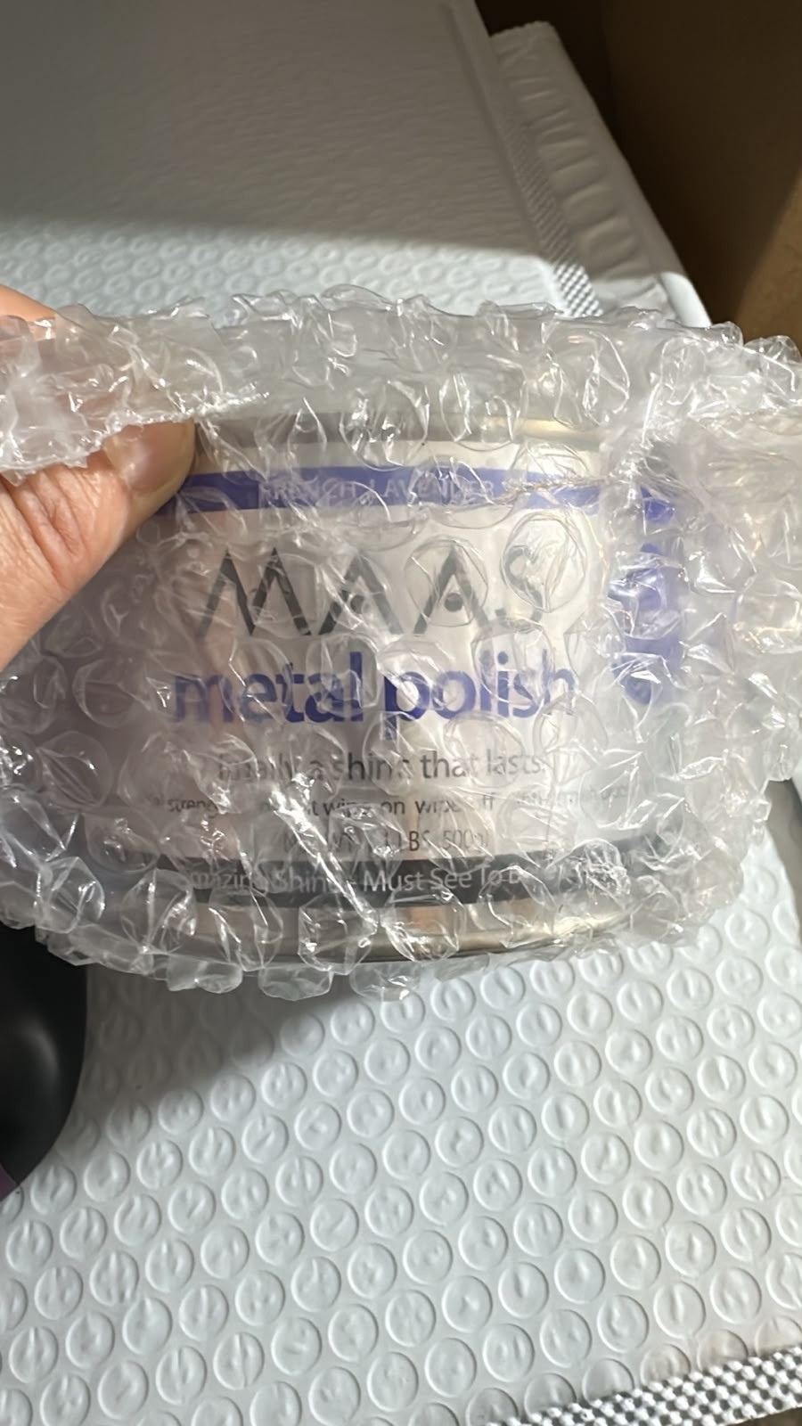 MAAS Metal Polish, Universal Metal Cleaner for All Metals, Clean 1.1Lb Can