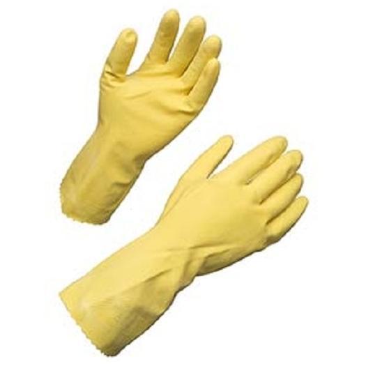 6 Pair Latex Dish Washing Chemical Resistant Gloves – Large
