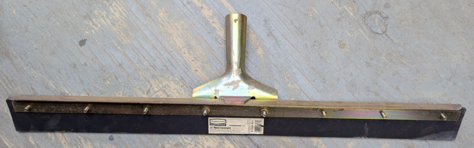 RUBBERMAID COMMERCIAL PRODUCTS 9C3200BLA Floor Squeegee 24 Inches Straight