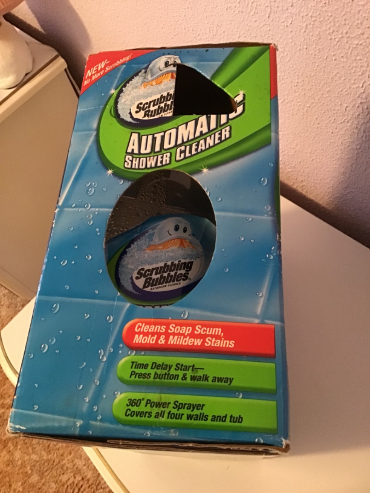 Scrubbing Bubbles Automatic Shower Cleaner Starter Kit With (2) Bottles NIOB