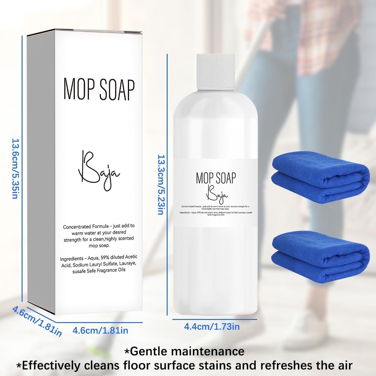 Compensai Mop Soap for Floor Cleaning,R and W Mop Soaps,Mavwicks Mop Soap,Mop So
