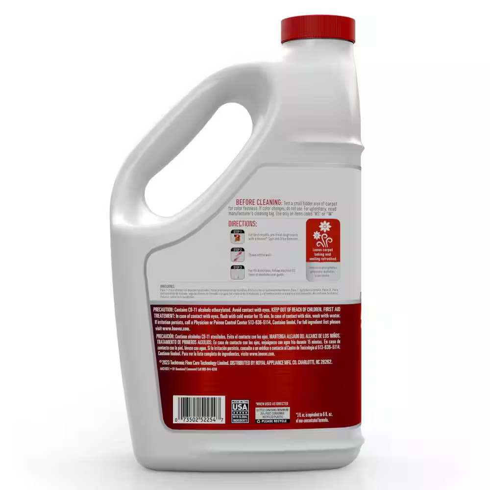 128 Oz. Renewal Carpet Cleaner Solution, Fresh Meadows Scent, 2X Concentrated Ca