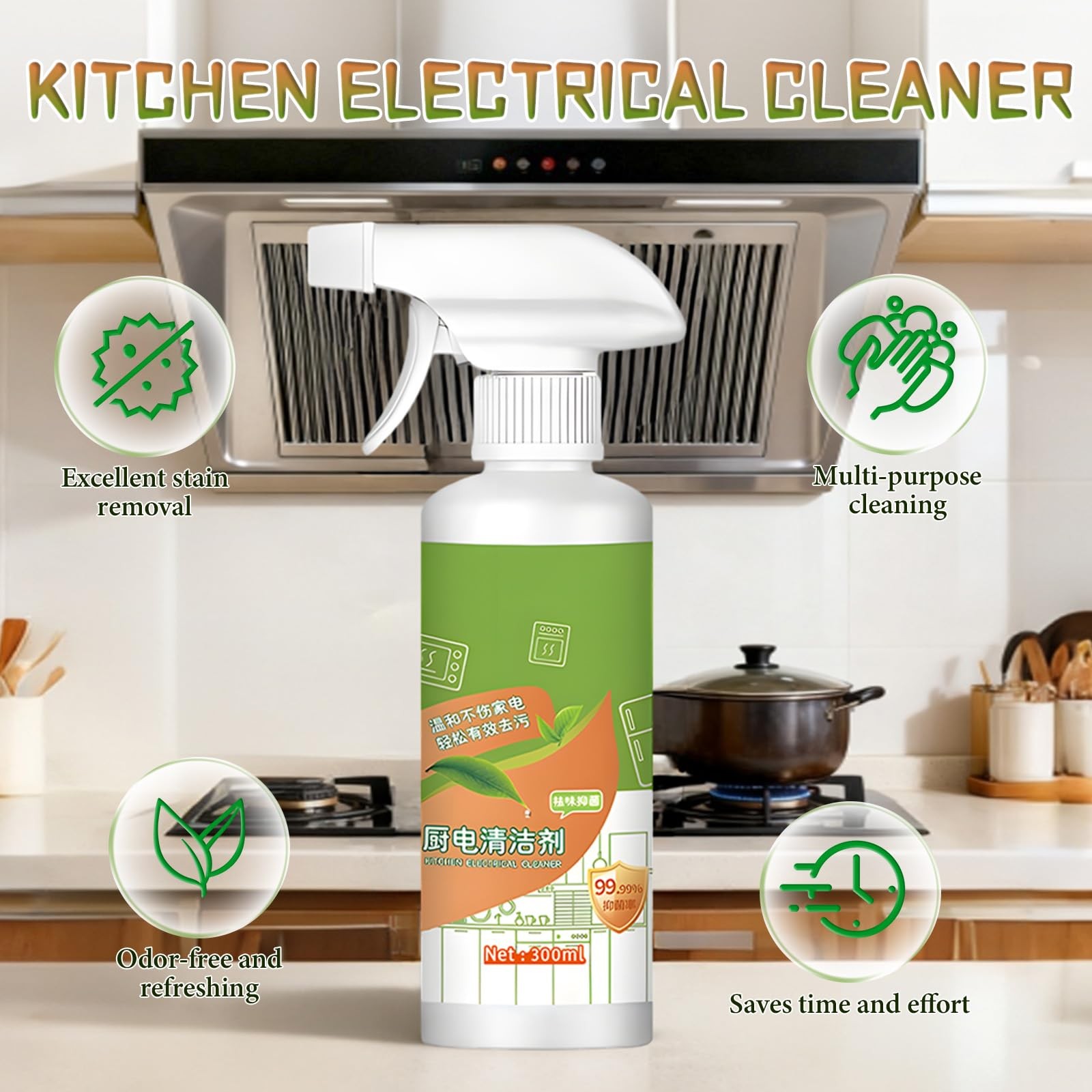 2026 Fly Spray Clèanse Household Formula Multi Purpose Appliance Hood Cleaner…