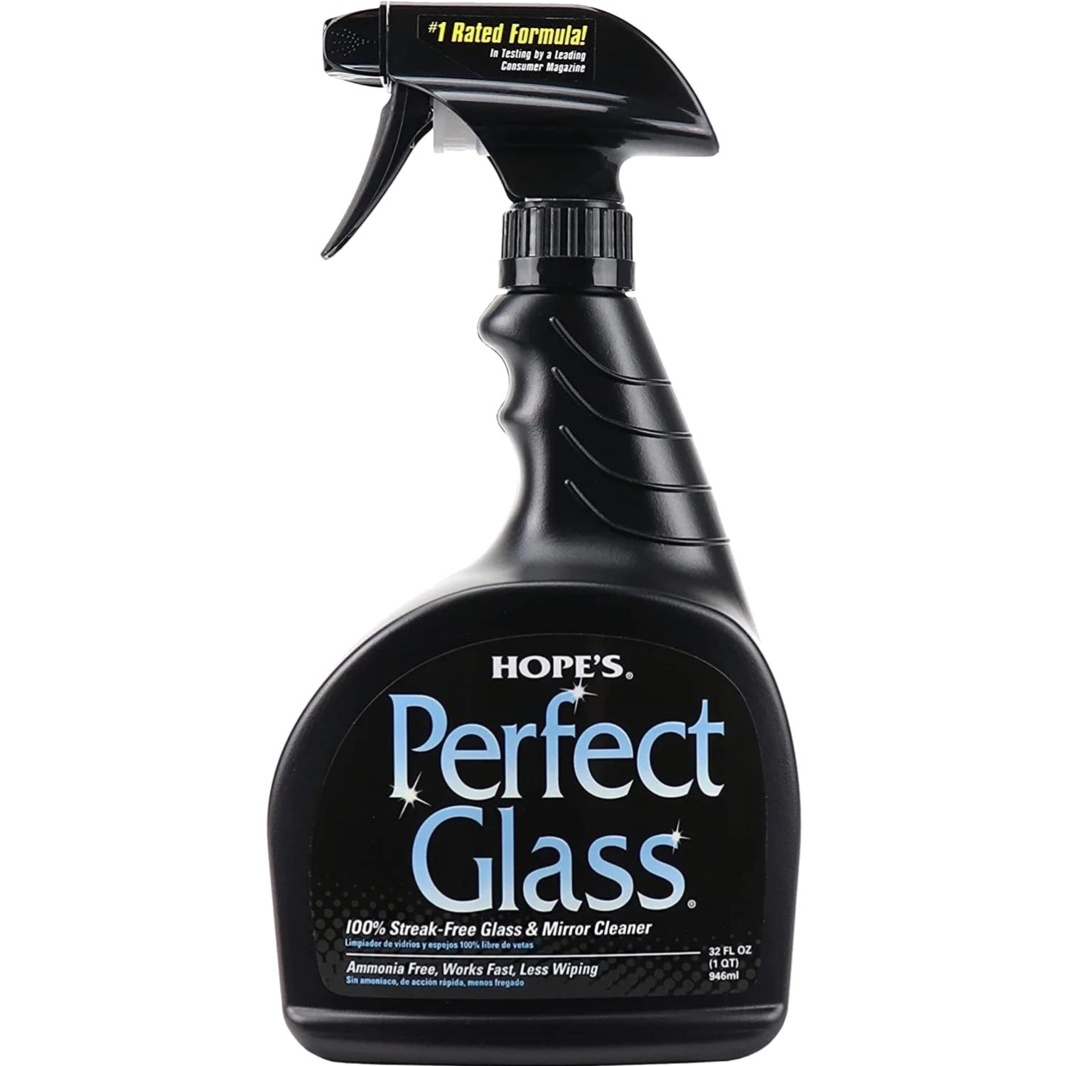 Perfect Glass Cleaner Spray, Streak-Free, Ammonia-Free Window, Mirror, Screen…