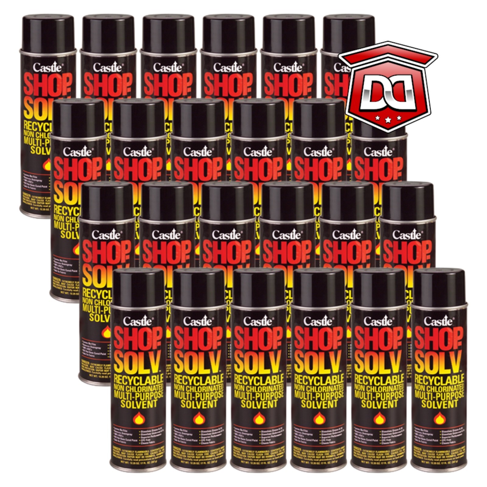 Castle Shop Solv Multi-Purpose Solvent King Size Can (24 Pack)