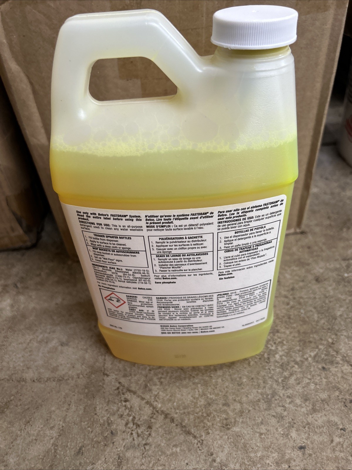 Betco ph7 Ultra floor cleaner. 2L bottle, FAST FREE SHIPPING