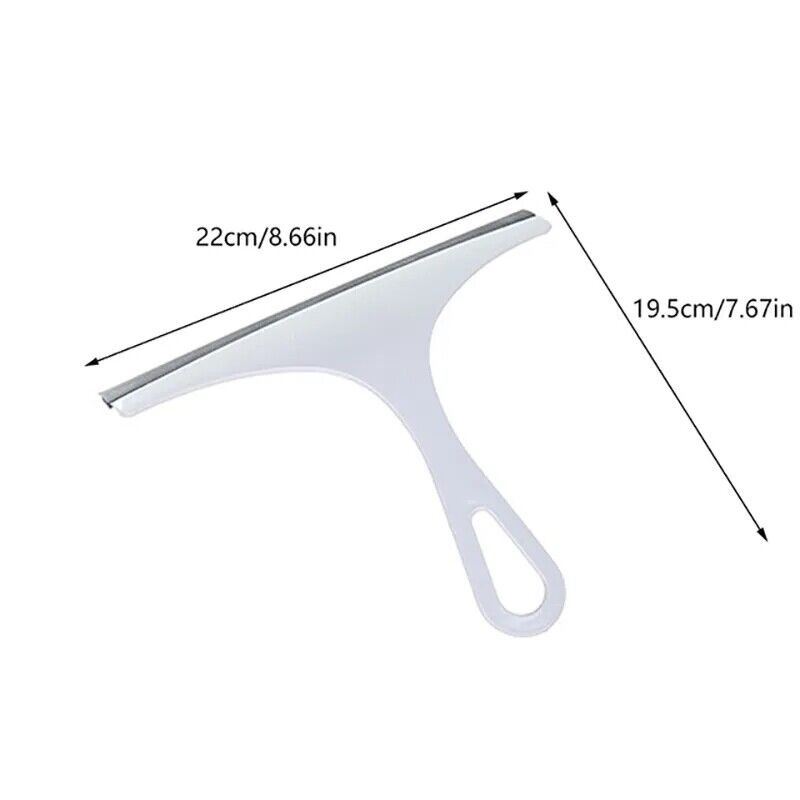 Glass Window Wiper Cleaner Bathroom Squeegee Car Mirror Scrub Cleaning Tool
