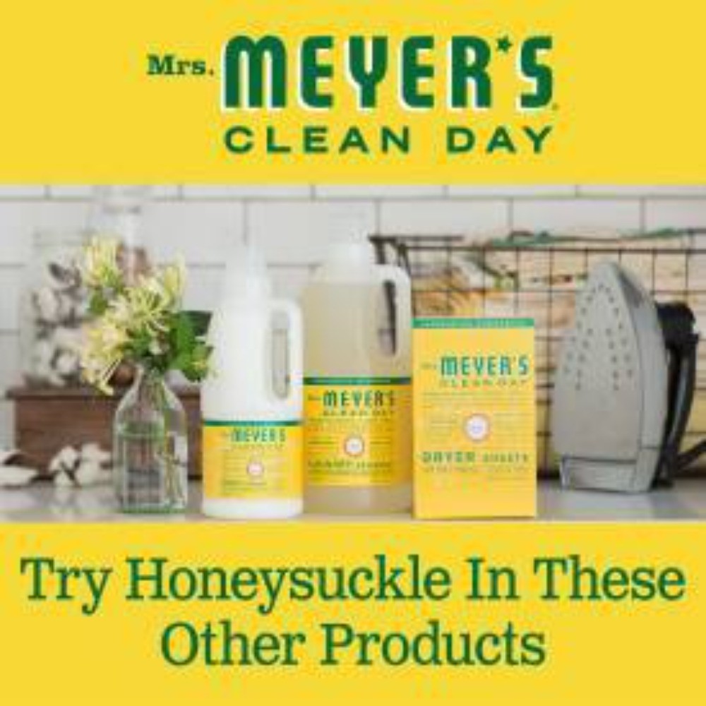 Mrs. Meyer’s Clean Day Honeysuckle Scent Liquid Dish Soap new
