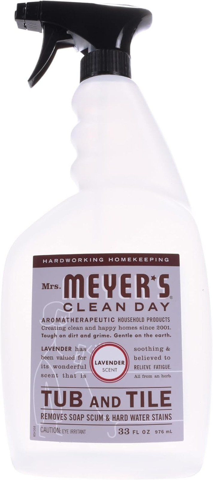 CLEAN DAY Tub and Tile Cleaner, Lavender, 33 Fluid Ounce
