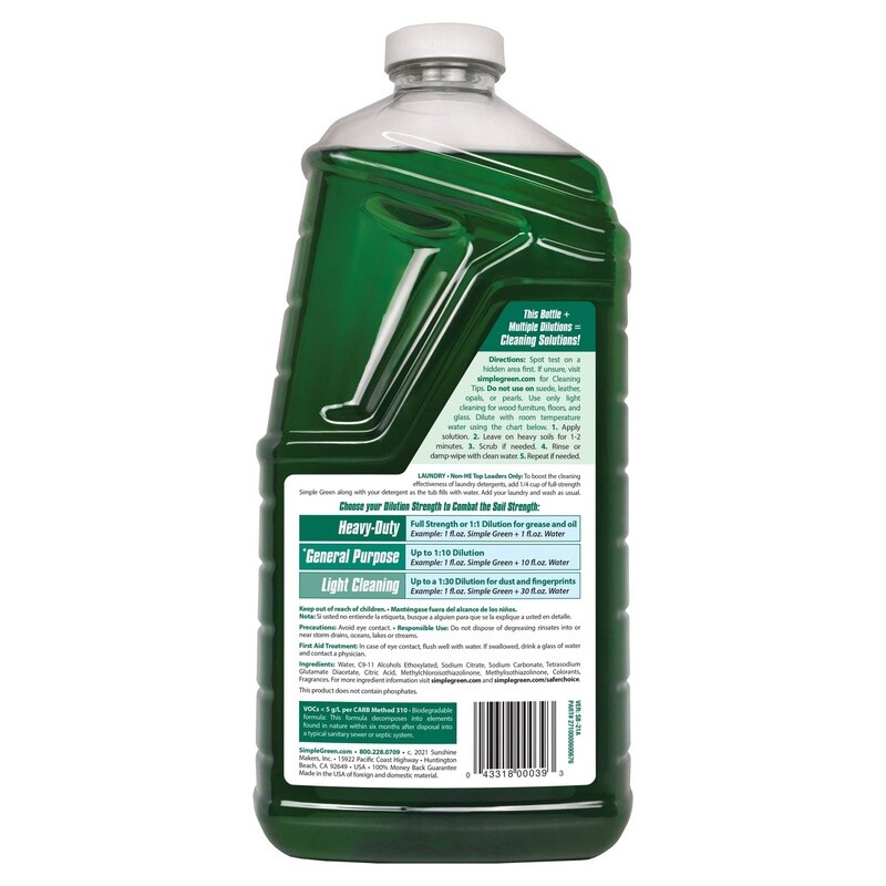 All-Purpose Cleaner 3 Pack Stain Remover Safer Choice Sassafras Scent Non-Toxic
