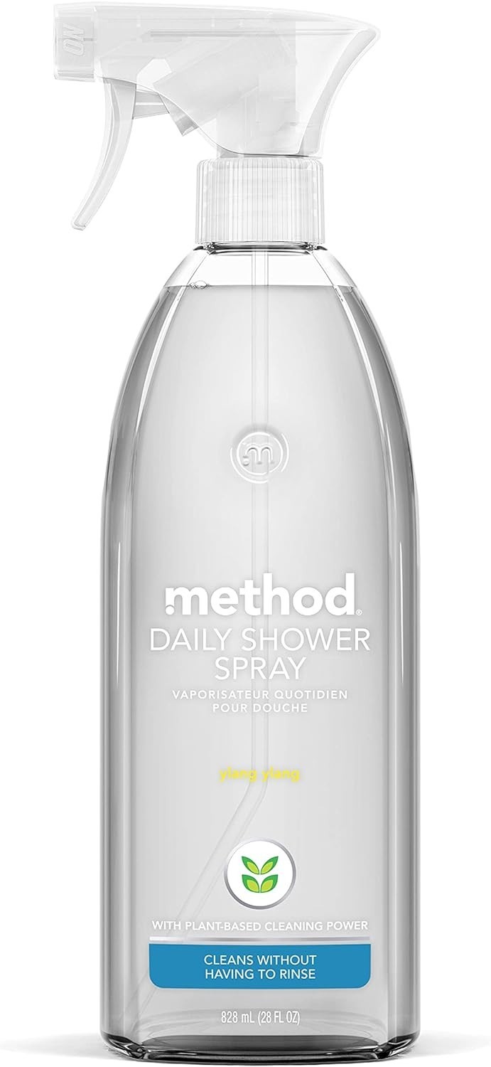 **Daily Shower Cleaner Spray Ylang Ylang 28oz Tile Glass Tub Fixture Cleaner**