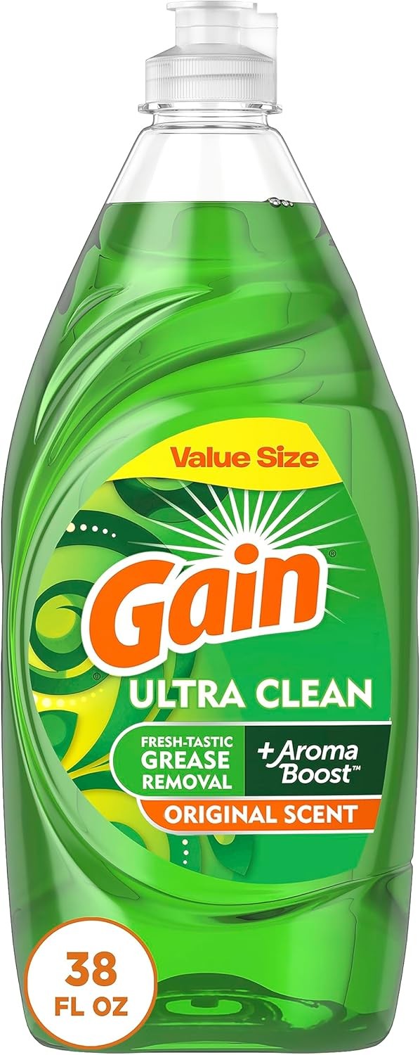 Ultra Dishwashing Liquid Soap Original Scent 38 fl oz Dish Soap New