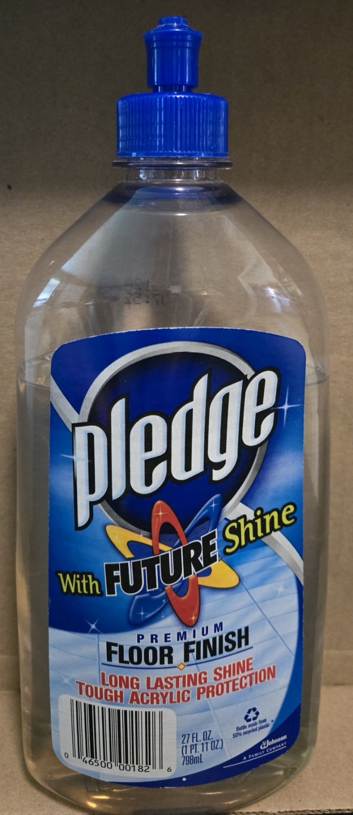 SC Johnson Future Shine Acrylic Floor Finish Polish Wax 27 fl oz 80% +/- Full