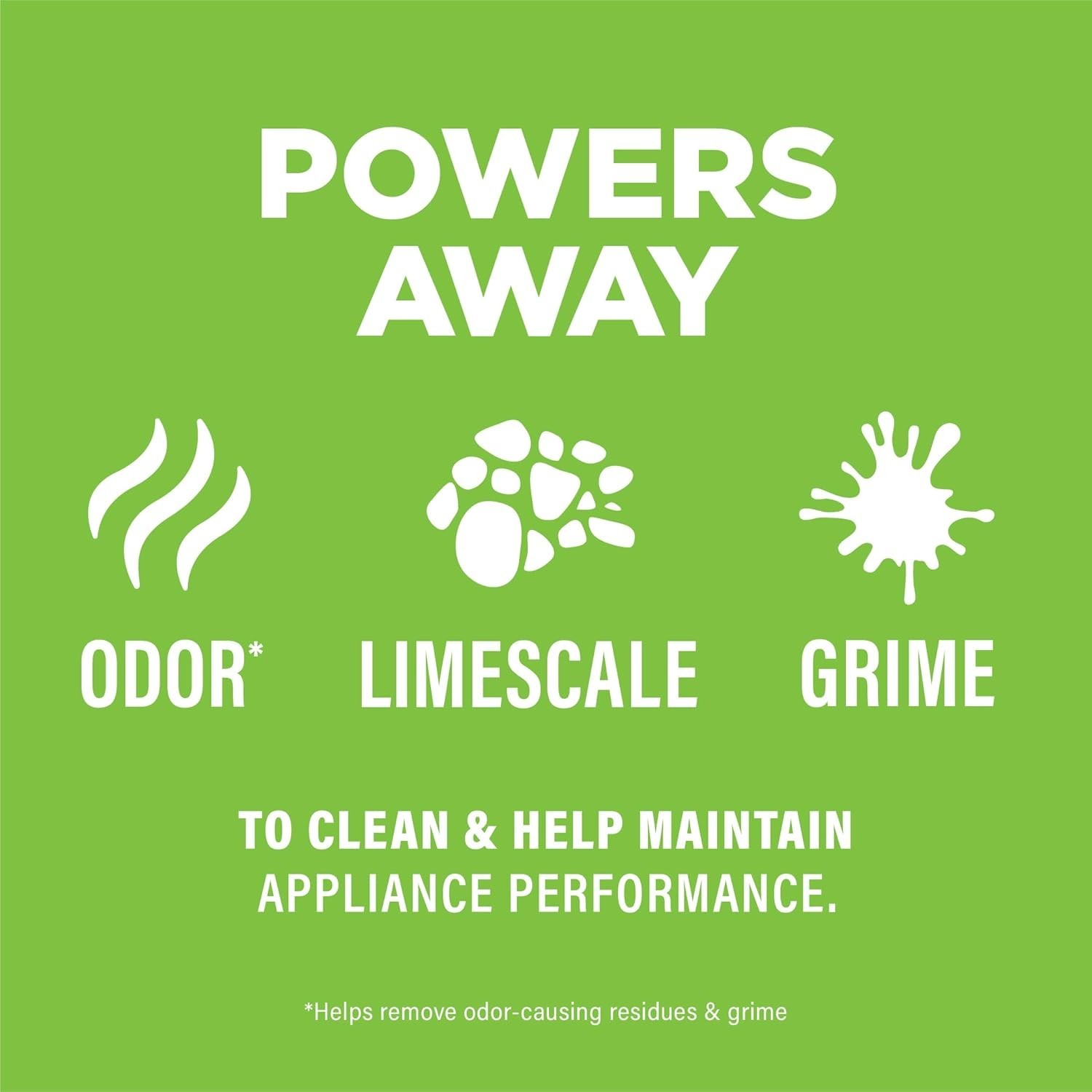 Dishwasher Cleaner, Helps Power Away Odor Causing Bacteria, Limescale, Minera…