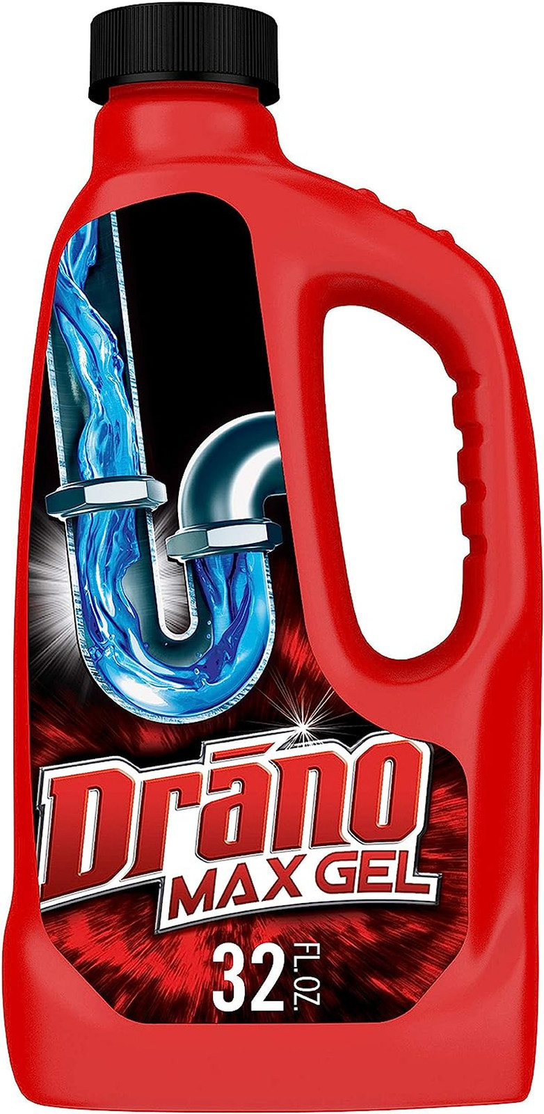 Max Gel Drain Clog Remover and Cleaner for Shower or Sink Drains, Unclogs and Re