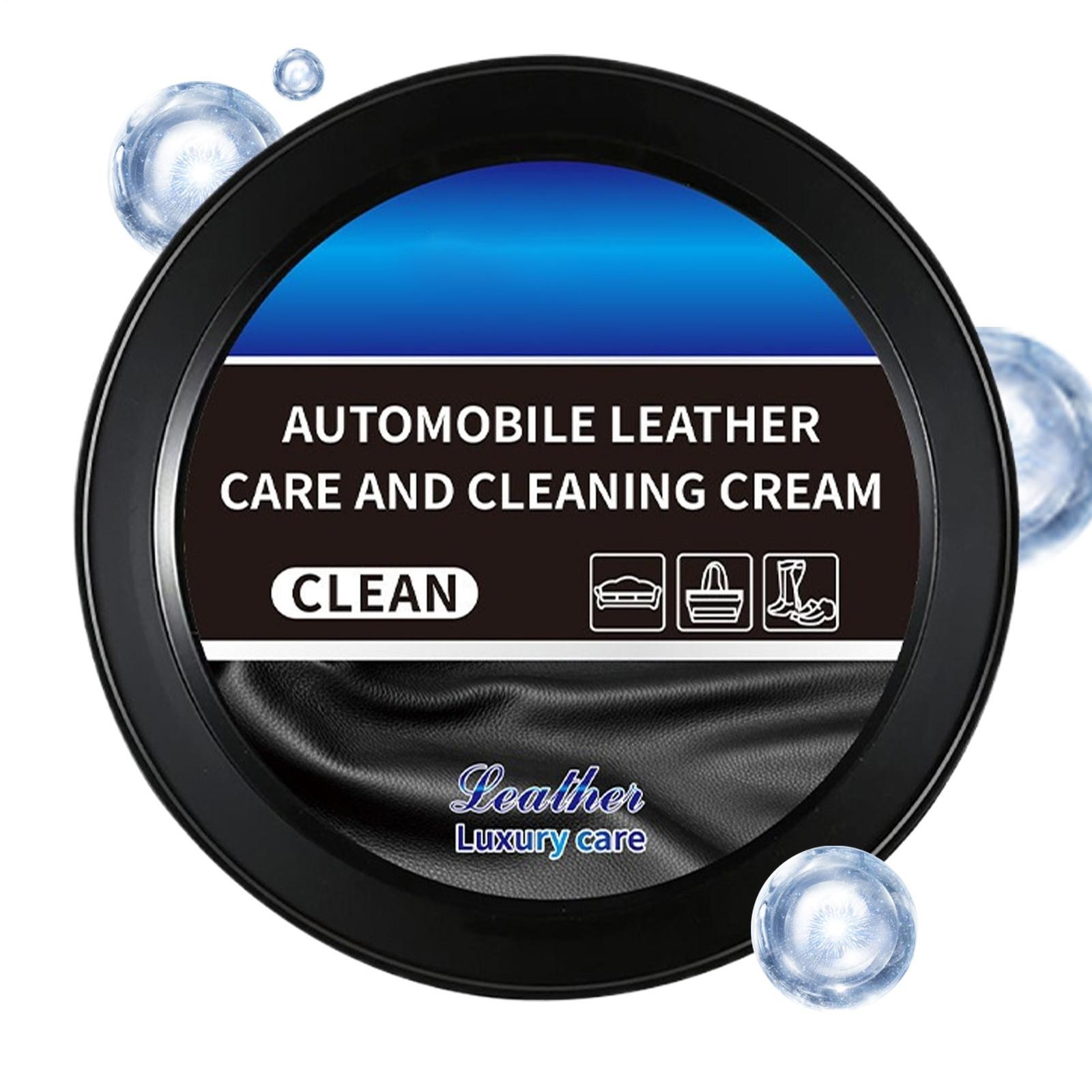 120g Car Leather Color Restorer Cream Cleaning Paste For Car Seats Leather Care