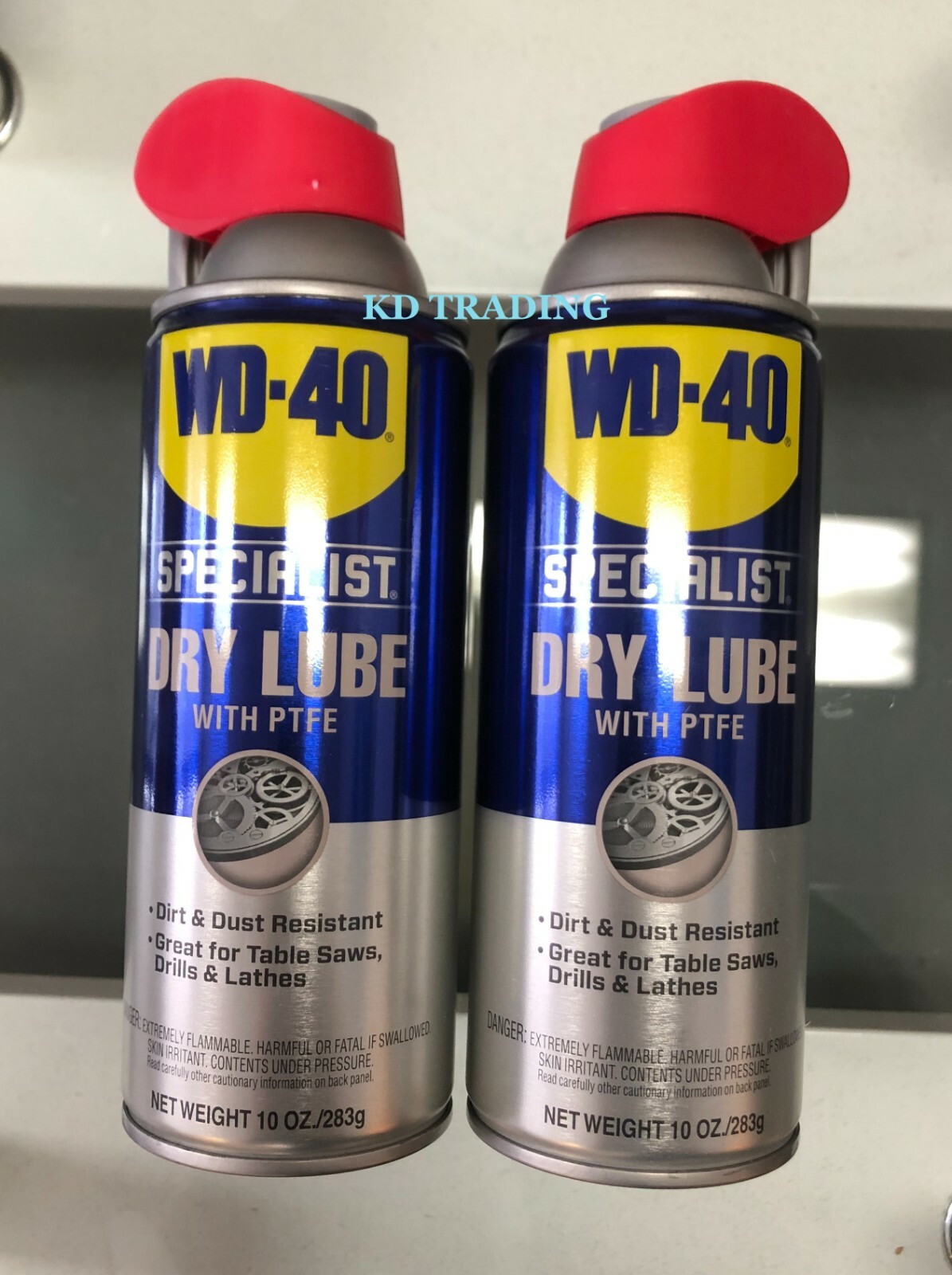 (2-Pk) WD-40 SPECIALIST DRY LUBE w/ PTFE Dirt Dust Corrosion Resistant Lubricant