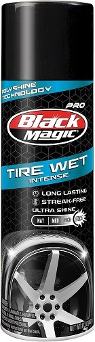 Black Magic 120079 Intense Tire Wet Aerosol 17 OZ – 1EA