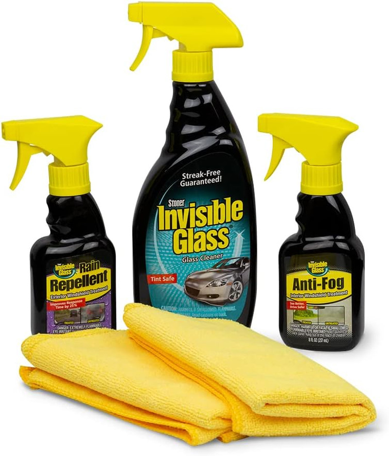 99016 5-Piece Windshield Glass Treatment Kit Includes Anti-Fog for Interior, Rai