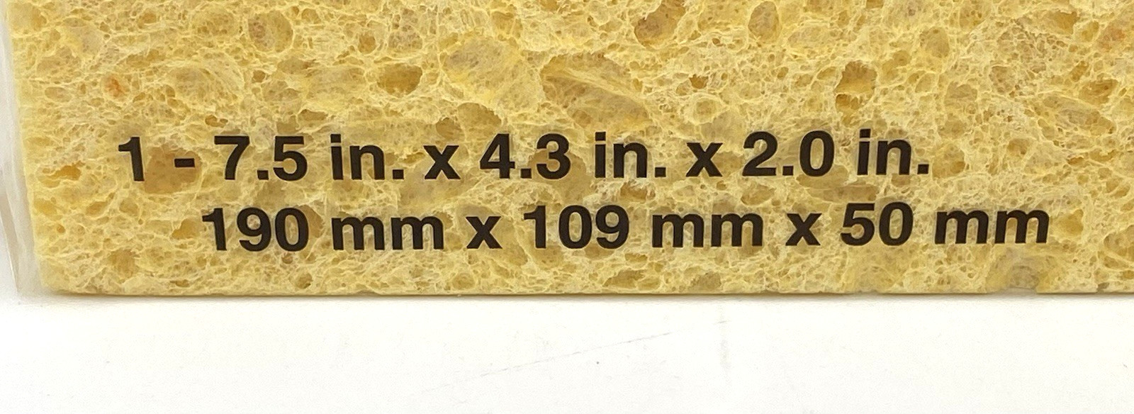 3M C41 Extra Large Commercial Sponges 7.5 x 4.3 x 2.0 inch (Pack of 6)