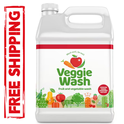 US STOCK Veggie Wash 128 -fl oz Unscented Liquid All-Purpose Cleaner 20%OFF