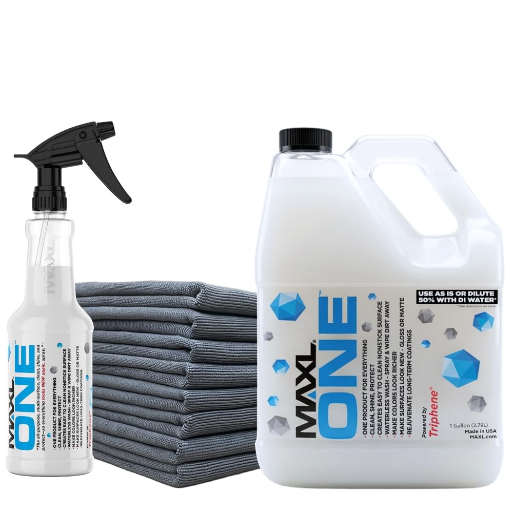 1 Gallon Triphene Tech Waterless Car Detailer Spray Clean Shine Protect No Wash