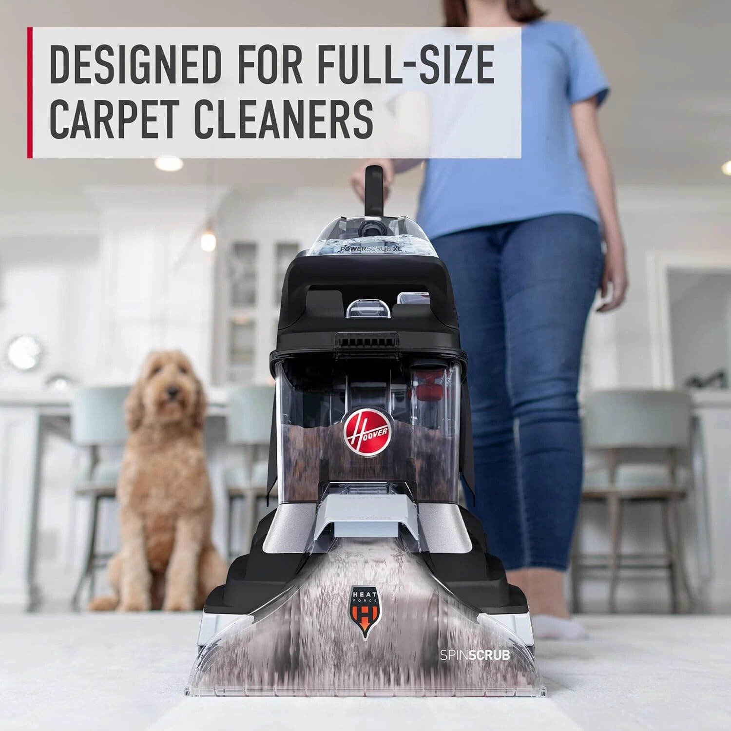 Hoover Renewal Deep Clean & Restore Carpet Cleaner Solution – 64 Fl Oz