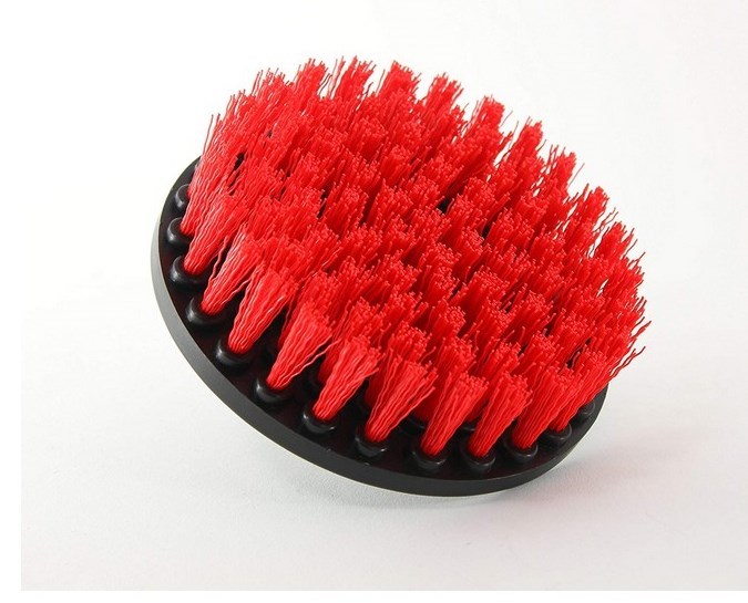 4inch 3 Piece Soft, Medium, Heavy Power Scrubbing Brush Drill Attachment