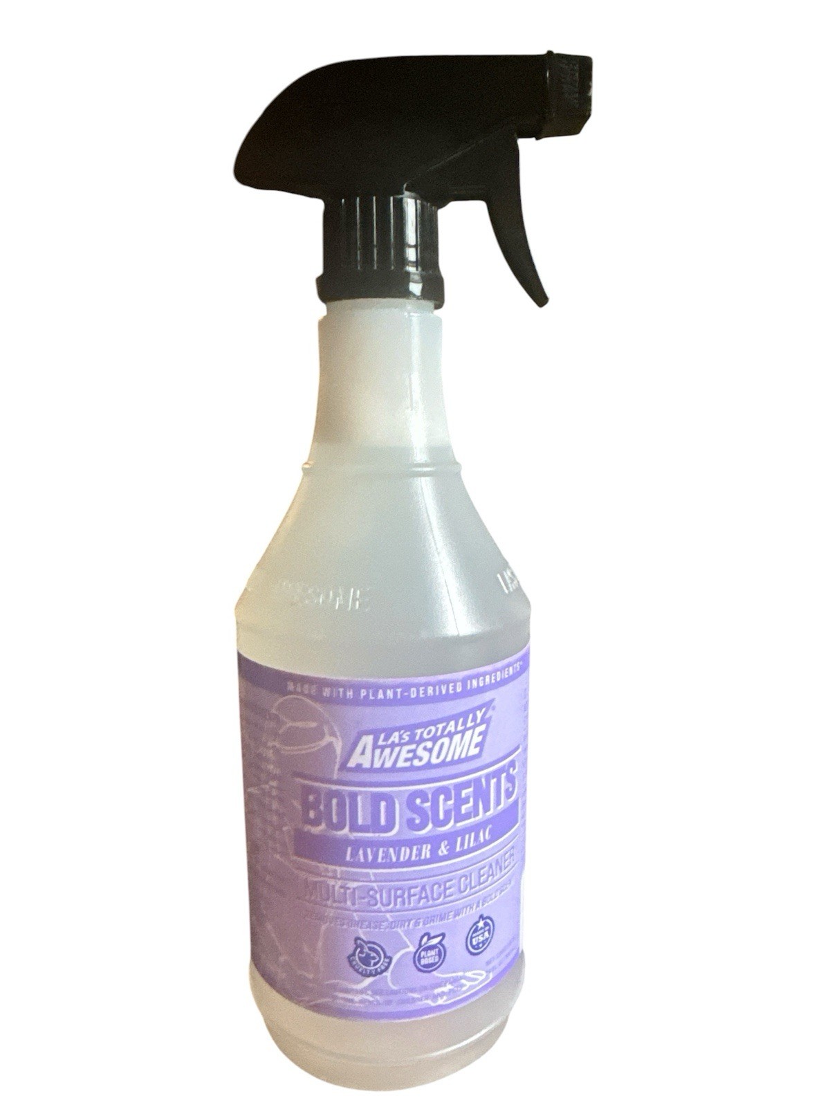 Pack of 2- LA’s Totally Awesome Plant-Based Multi Surface Cleaner Lavender 24 Oz