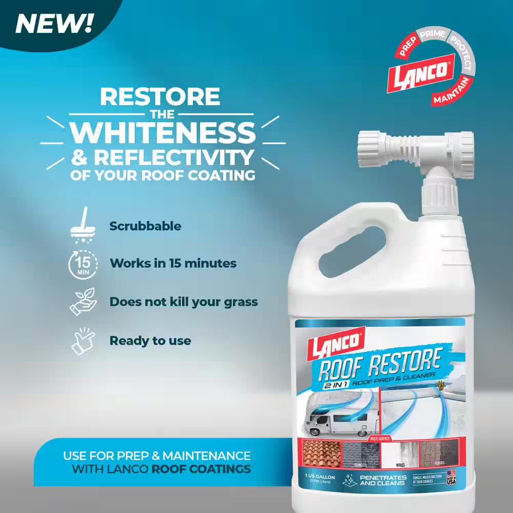 Roof Restore 1 Gal. 2-In-1 Roof Prep and Multi-Surface Cleaner