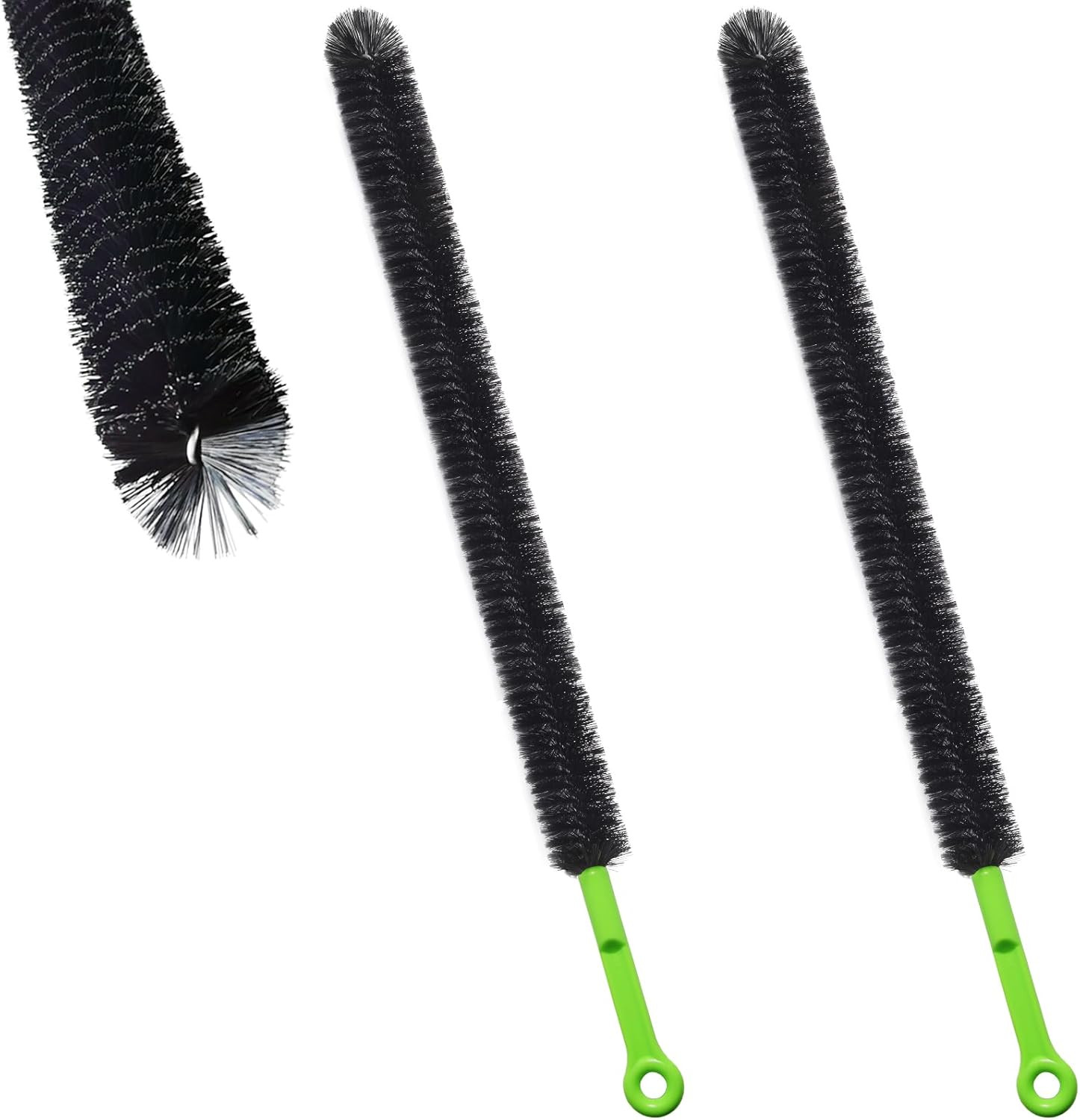 2 Pcs 17” Flexible Sink Drain Cleaner Brush Long Pipe Cleaner Brush for Cleaning
