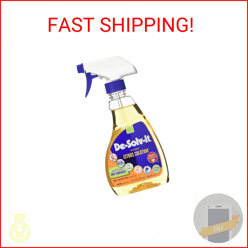 Orange-Sol De-Solv-It Citrus Solution – Multi-Surface Cleaner & Degreaser, Remov